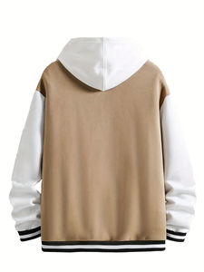 Nouveau Dernier Style Logo Sur Mesure Surdimensionné Respirant Hommes Versity Vestes Léger 2025 Meilleurs Hommes Versity Vestes - Product Image 5