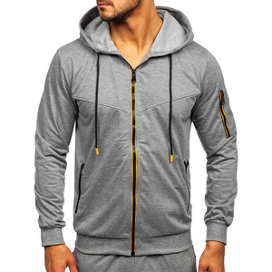 Chándal con logotipo personalizado para hombre, ropa deportiva ajustada, traje de entrenamiento para correr, proveedor mayorista - Product Image 6