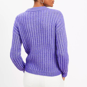 Nouvelle arrivée 2024 chandails à col rond à manches longues pour femmes européennes américaines de l'usine du Bangladesh - Product Image 2
