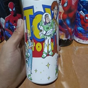 Termo de Vacío con Dibujos Animados de <span class=keywords><strong>Spiderman</strong></span>, <span class=keywords><strong>Taza</strong></span> de Agua Aislada de Doble Pared, Vaso de Café de 420 ml - Product Image 4