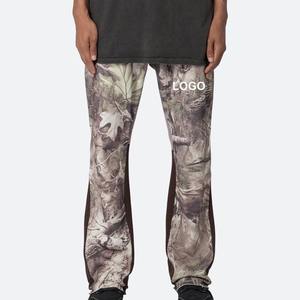 Pantalones Deportivos de Camuflaje para Hombre, Personalizados OEM, Gruesos, de Algodón Grueso, Pantalones de Chándal Unisex de Felpa, Talla Grande - Product Image 1