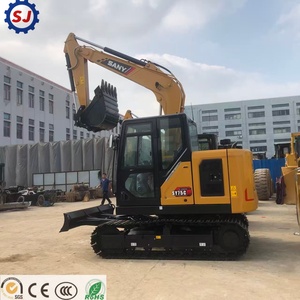 Miniexcavadora SANY SY75C Usada con Certificación CE, Excavadora de Orugas de Segunda Mano SY26U SY35U SY215C, Maquinaria de Construcción en Oferta - Product Image 1