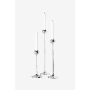 Portavelas de aluminio bellamente detallado con acabado de alta calidad y artesanía de primera calidad para temas modernos y de decoración - Product Image 2