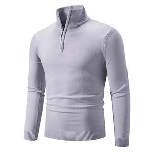 Premium Sportswear Half Zip Top Men Breathable Polyester Spandex Stretch Fabric Quick Dry OEM & ODM Custom Design Factory Supply - Product Image 2