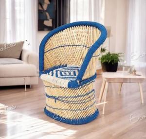 เก้าอี้เยื่อไม้ไผ่สานจากไม้ไผ่แท้เก้าอี้หรูหราสำหรับห้องนั่งเล่นสวน - Product Image 2