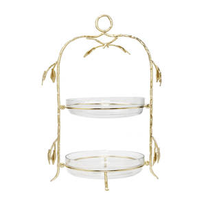 Soporte de pastel de boda con aspecto de lujo real pulido con espejo con pantalla transparente Fabricación de confianza superior de soporte de pastel de buena calidad - Product Image 3