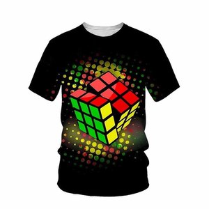 Logotipo personalizado 100% Poliéster Camiseta de secado rápido Sublimación Impresión 3D Correr Deportes Gimnasio Camiseta - Product Image 1