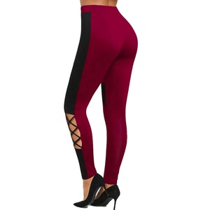 Venta al por mayor personalizada Leggings de fitness para las mujeres Precio barato Scrunch Butt Ribbed Yoga Leggings | Ropa deportiva - Product Image 3