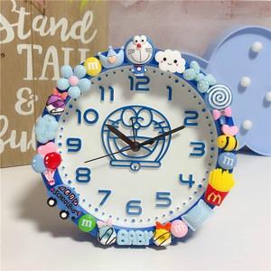 Đồng Hồ Để Bàn Đồng Hồ Mèo Đáng Yêu Với Kim Cương Giả Doraemons Đồng Hồ Báo Thức Đồng Hồ Để Bàn Cổ Điển Để Bàn Cho Trẻ Em - Product Image 2