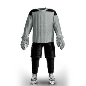 Uniforme de hockey sur glace personnalisé en polyester de haute qualité uniforme de hockey sur glace à bas prix fabriqué en usine - Product Image 1