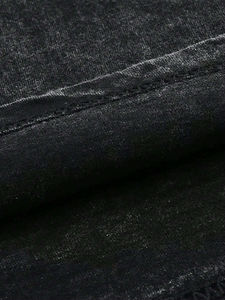 Camiseta de hombro caído de peso pesado para hombre personalizada 100% algodón tejido de punto de alta calidad Ajuste de gran tamaño transpirable respetuoso con el medio ambiente - Product Image 4