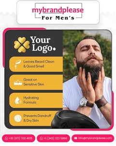 Jabón Artesanal para Barba con Carbón Vegetal, Perfumado y Medicado para Hombres, Barra Limpiadora Blanqueadora, Etiqueta Privada Personalizada, Cuidado de la Piel - Product Image 6
