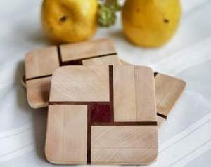 Epoxy Resin Coaster Tabletop <b>Wood</b> <b>Placemats</b> Table Decoration <b>Wood</b> Coaster for Drink from India affordable price - Product Image 2