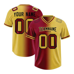 Camiseta de fútbol americano personalizada más vendida, sublimada personalizada camiseta de fútbol, camiseta de Rugby de alta calidad cosida para hombres/jóvenes - Product Image 3