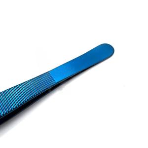 คีมอักดัน12.5cm0.3mm ทำจากไทเทเนียมด้วยมือเกรดทางการแพทย์เครื่องมือปลูกผม Fue Fue Fue เกรด A + - Product Image 2