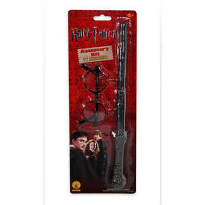 Ensemble de costume de cosplay Harry Potter avec baguette magique et lunettes - Product Image 2