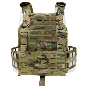 폭행 조끼 500D 나일론 중공 디자인 경량 MOLLE 플레이트 캐리어 위장 전투 조끼 - Product Image 2