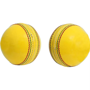 Meilleure vente ECO Balle de cricket dure de haute qualité Ballon d'entraînement en cuir PU personnalisable avec taille et logo - Product Image 6