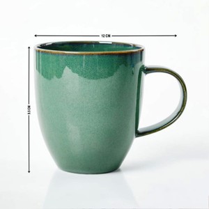 Taza de café de gres Juego de servidor de ensalada de madera y resina más vendidos y utensilios Artículos hechos a mano - Product Image 3
