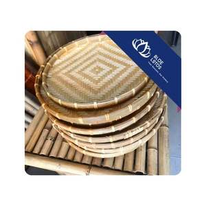 BEST SELLER Plateau de décorticage en bambou Utilisé pour le nettoyage du riz et des haricots et la manipulation agricole Pour l'usine directe du Vietnam - Product Image 1