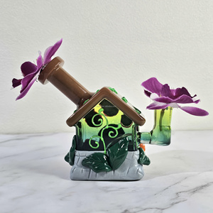 Ornement de décoration de <span class=keywords><strong>maison</strong></span> écologique en verre pour cadeau de promotion de Noël et de l'année - Product Image 3