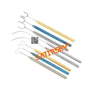 Pinzas para trasplante de cabello de acero inoxidable, pinzas para trasplante de cabello en ángulo recto autoclavables, pinzas quirúrgicas para cabello Fue - Product Image 4