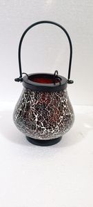 Mosaïque de verre design fer mosaïque décor à la maison pot de fleur antique pot de fleur design mosaïque pot de fleur - Product Image 3