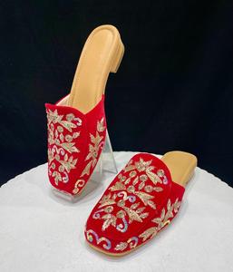 Produit le plus vendu Chaussures pour femmes brodées à la main pour usage occasionnel disponibles à un prix abordable depuis l'Inde - Product Image 6