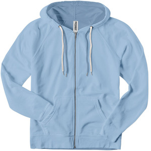 Sweat-shirt à capuche en molleton à fermeture éclair pour hommes, poids lourd, hiver, sweat à capuche imprimé en relief avec fermeture éclair - Product Image 3