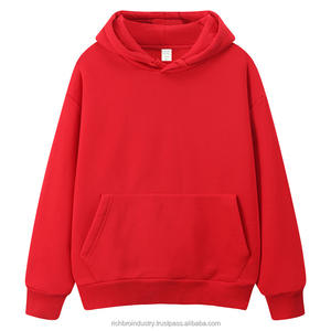 Sweat à capuche surdimensionné vierge avec impression personnalisée pour hommes Vente en gros Sweat à capuche en velours 500 grammes Sweats à capuche épais et épais - Product Image 6