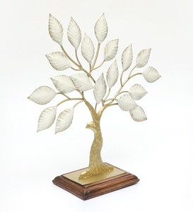 Venta caliente Hogar Moderno decoración artística acento lujo dio a conocer artesanías de Metal escultura de árbol hecha a mano Nuevo Hogar Moderno - Product Image 3