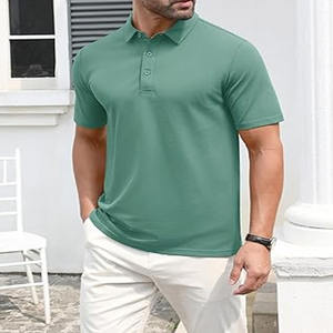 T-shirts polo décontractés à manches longues de qualité supérieure pour hommes Logo personnalisé Service OEM Raisonnable téléchargé par Dress Sports - Product Image 3