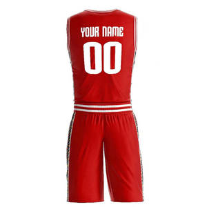 Pantalones Cortos de Baloncesto Personalizados de Primera Calidad, Camiseta Reversible de Secado Rápido, Ropa Deportiva de Verano, Apliques Transpirables, 100% para Hombre - Product Image 3