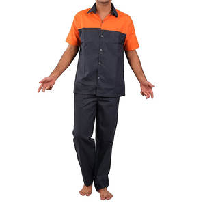 <b>Boiler</b> <b>Suit</b> Jacket Uniform Industrial Work Coverall for <b>Men</b> with Reflective Tape for Safety Custom Color & Logo High Quality - Product Image 1