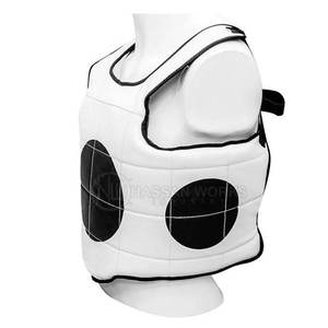 Protection Thoracique en Mousse de Cuir 2026 pour Sports Professionnels Unisexe – Garde-Poitrine Confortable, Design Personnalisé, Boxe Sur Mesure - Product Image 4