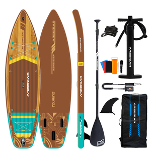 Areeman OEM 10'6 "/11 'Inflatable sup paddleboard Drop Stitch Chất liệu nước thiết bị thể thao Sub Board waterplay - Product Image 2