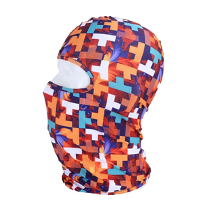 Diseño profesional Sublimación Pasamontañas Máscara de esquí Un agujero Multi-pieza con OEM 2025 Sports Face Cover - Product Image 3