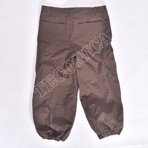 Pantalones de Nieve Impermeables Unisex Clásicos Color Marrón con Bolsillos con Cremallera Tipo Cargo, Cierre Frontal y Dobladillo Elástico para Esquí y Snowboard - Product Image 2