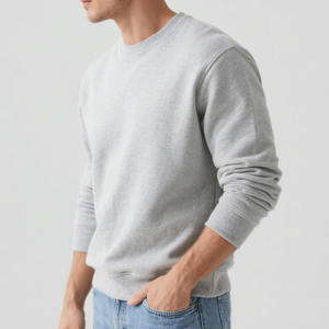 Sweat à capuche en tissu ultra doux au toucher pour hommes Logo personnalisé Respirant Manches longues Basics Sweats à capuche en coton mélangé pour hommes - Product Image 2