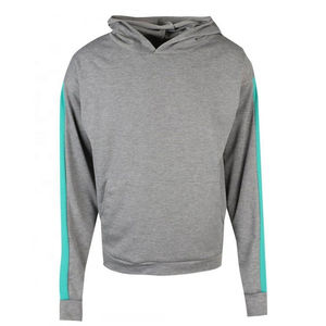 Nueva moda de Invierno para mujer, sudadera con capucha de gran tamaño, Panel de rayas de estilo callejero, sudaderas con capucha con logotipo frontal personalizado, Pakistán - Product Image 5