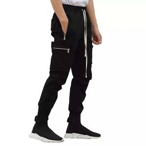 Vente en gros de vêtements de sport de haute qualité, pantalons de jogging pour hommes, pantalons de gym en coton et en polyester avec poches, pantalons respirants pour hommes - Product Image 1