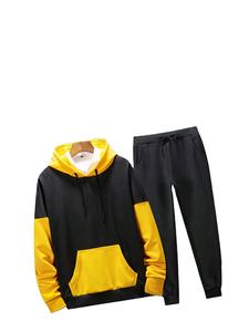 ชุดวอร์มมีฮู้ดสำหรับผู้ชายชุดวอร์มสำหรับเล่นกีฬาวิ่งจ๊อกกิ้งแบบลำลอง2ชิ้น - Product Image 2