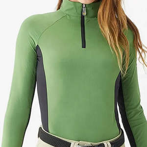 Chemises à manches longues pour hommes, compétition équestre, vêtements d'équitation, légères, protection solaire, haut d'équitation pour hommes - Product Image 1