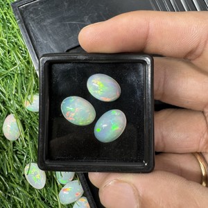 Top Quality Ethiopian <b>Opal</b> Oval Cut Loose Gemstone 8*10MM to 10*14MM Use for Making <b>Rings</b>, Pendant. - Product Image 4