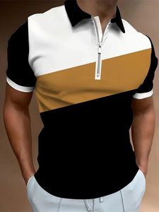 Polo Sublimado Dry-fit Personalizado con Nombre de Club, Camiseta Polo de Golf para Hombre, Corte Holgado, Ajuste Regular, Uniforme Deportivo, Camiseta para Personal - Product Image 5
