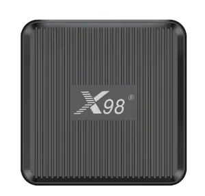 X98q Android 11 Dual Band AV1 Wifi 2.4G/5G Wifi phương tiện truyền thông máy nghe nhạc thông minh TV BOX ANDROID Hộp TV s905w2 Quad core 4K