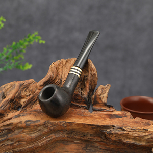 Pipas para fumar de madera tubo di legno facile da pulire fumo fantasia erba fatta a mano artigianale durevole tubo di legno intagliato - Product Image 6