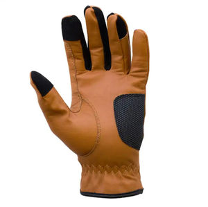 Guantes de cuero para mujeres, hombres, jóvenes, guantes para montar a caballo, ligeros, a prueba de viento, cómodos y de agarre fuerte - Product Image 2