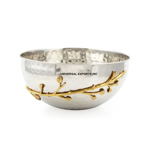 Bol à Chocolat en Acier Inoxydable Forme Ronde Plateau de Table Bol Doux Classique Élégant Nouveau Bol à Chocolat - Product Image 3