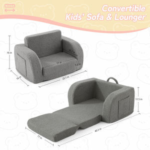 2026 Kids Unique Item Playroom Furniture Soft Hotel Use No Moq Required Vacuum Compression Toggo <b>Sofa</b> <b>Chair</b> 80% Shipping Space - Product Image 6